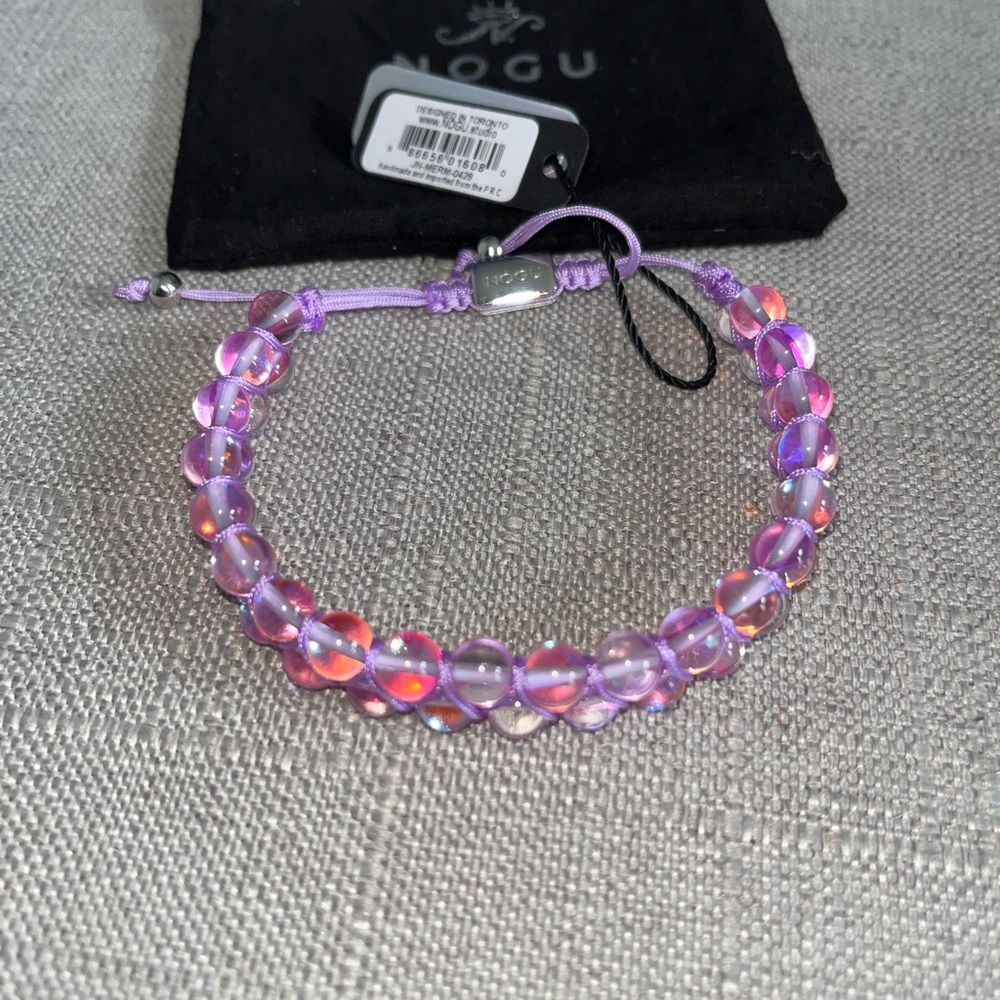 NOGU  Double Galaxy Glass Bracelet